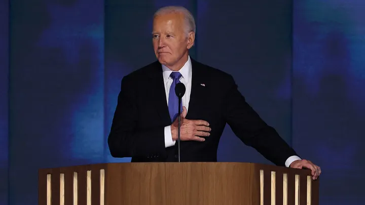 Biden says DNC