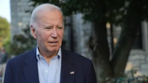 Biden groups up